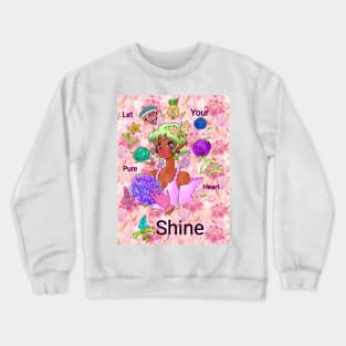 Shoujo Pure Heart Shiroi Crewneck Sweatshirt